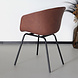 Lizzely Garden & Living Eetkamerstoel met armleuning Stijn cognac kunstleder eetstoel Lizzely Garden & Living Eetkamerstoel met armleuning Stijn cognac kunstleder eetstoel