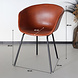 Lizzely Garden & Living Eetkamerstoel met armleuning Stijn lederlook cognac kunstleder eetstoel Lizzely Garden & Living Eetkamerstoel met armleuning Stijn lederlook cognac kunstleder eetstoel