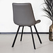 Lizzely Garden & Living Eetkamerstoel Susta PU antraciet kunstleder eetstoel Lizzely Garden & Living Eetkamerstoel Susta PU antraciet kunstleder eetstoel