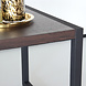 Lizzely Garden & Living Eettafel Jenckle 150cm MDF donker hout tafel Lizzely Garden & Living Eettafel Jenckle 150cm MDF donker hout tafel