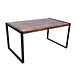 Lizzely Garden & Living Eettafel Jenckle 180cm MDF licht hout tafel Lizzely Garden & Living Eettafel Jenckle 180cm MDF licht hout tafel
