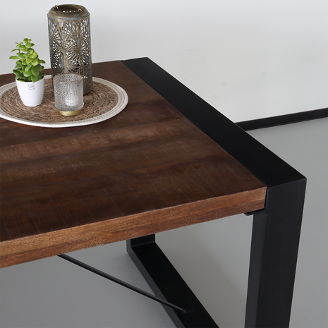 Lizzely Garden & Living Eettafel rechthoekig Jonas 180x90cm mangohout duurzaam mango tafel Lizzely Garden & Living Eettafel rechthoekig Jonas 180x90cm mangohout duurzaam mango tafel