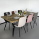 Lizzely Garden & Living Eettafel visgraat Danae 200x100cm tafel rechthoekig duurzaam mangohout mango eetkamertafel Lizzely Garden & Living Eettafel visgraat Danae 200x100cm tafel rechthoekig duurzaam mangohout mango eetkamertafel