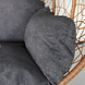 Lizzely Garden & Living Egg Hangstoel roundabout beige Lizzely Garden & Living Egg Hangstoel roundabout beige