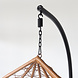 Lizzely Garden & Living Egg Hangstoel roundabout beige Lizzely Garden & Living Egg Hangstoel roundabout beige