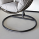Lizzely Garden & Living Egg Hangstoel roundabout bruin Lizzely Garden & Living Egg Hangstoel roundabout bruin