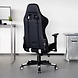 Lizzely Garden & Living Gamestoel Bureaustoel voor volwassenen Prozo zwart wit Gaming stoel Lizzely Garden & Living Gamestoel Bureaustoel voor volwassenen Prozo zwart wit Gaming stoel