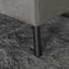 Lizzely Garden & Living Hoekbank Design Lizza 270cm bank grijs velvet loungebank zowel links als rechts bankstel Lizzely Garden & Living Hoekbank Design Lizza 270cm bank grijs velvet loungebank zowel links als rechts bankstel