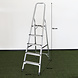 Lizzely Garden & Living Huishoudtrap Kim 5 treden keukentrap anti slip trap Lizzely Garden & Living Huishoudtrap Kim 5 treden keukentrap anti slip trap