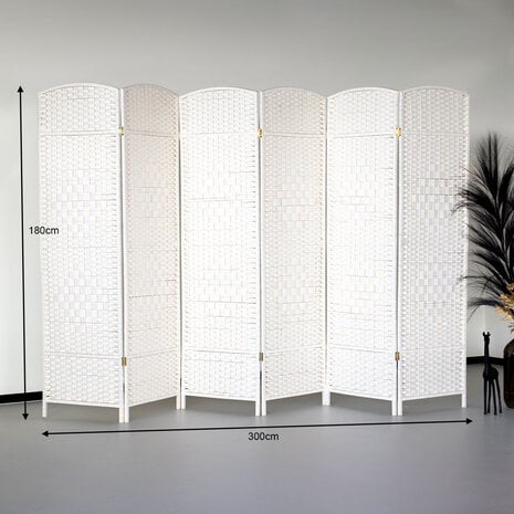 Lizzely Garden & Living Kamerscherm Flora scheidingswand Lizzely Garden & Living Kamerscherm Flora scheidingswand