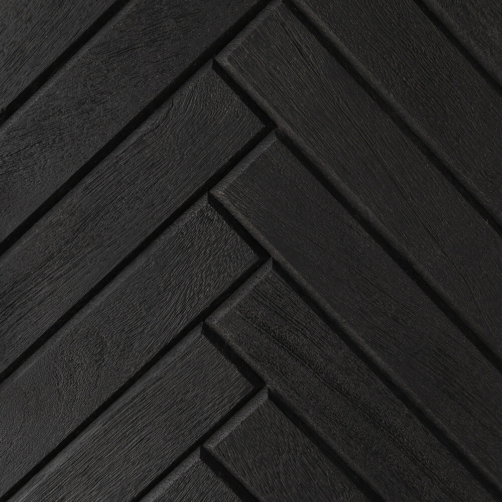 Kast zwart industrieel Blako duurzaam mangohout visgraat 200cm hoog vakkenkast wandkast mango Kast zwart industrieel Blako duurzaam mangohout visgraat 200cm hoog vakkenkast wandkast mango