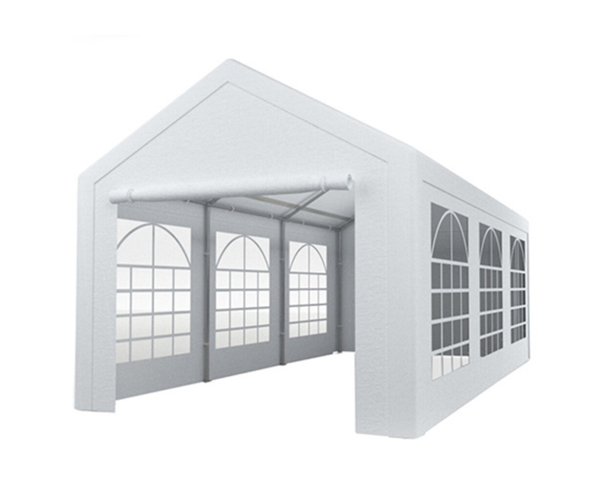 Partytent 3x6m wit semi professioneel Partytent 3x6m wit semi professioneel