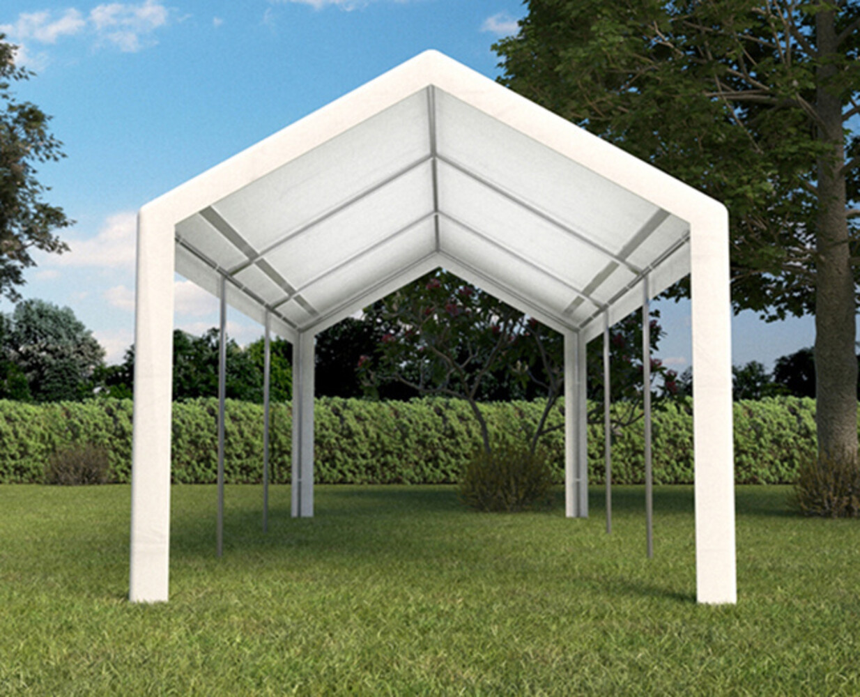 Partytent 3x6m wit semi professioneel Partytent 3x6m wit semi professioneel