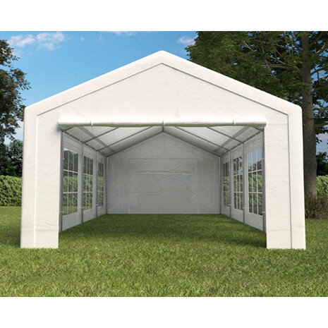 Lizzely Garden & Living Partytent 4x8m wit semi professioneel Lizzely Garden & Living Partytent 4x8m wit semi professioneel