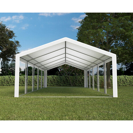 Lizzely Garden & Living Partytent 5x10m PVC met grondframe brandvertragend Lizzely Garden & Living Partytent 5x10m PVC met grondframe brandvertragend