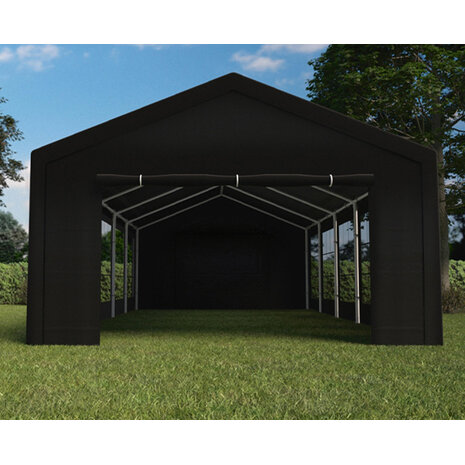 Lizzely Garden & Living Partytent 5x10m zwart semi professioneel Lizzely Garden & Living Partytent 5x10m zwart semi professioneel