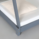 Lizzely Garden & Living Peuterbed Michelle grijs hout 148x76x137cm kinderbed inclusief lattenbodem Lizzely Garden & Living Peuterbed Michelle grijs hout 148x76x137cm kinderbed inclusief lattenbodem
