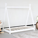 Lizzely Garden & Living Peuterbed Michelle wit hout 148x76x137cm kinderbed inclusief lattenbodem Lizzely Garden & Living Peuterbed Michelle wit hout 148x76x137cm kinderbed inclusief lattenbodem