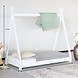 Lizzely Garden & Living Peuterbed Michelle wit hout 148x76x137cm kinderbed inclusief lattenbodem Lizzely Garden & Living Peuterbed Michelle wit hout 148x76x137cm kinderbed inclusief lattenbodem