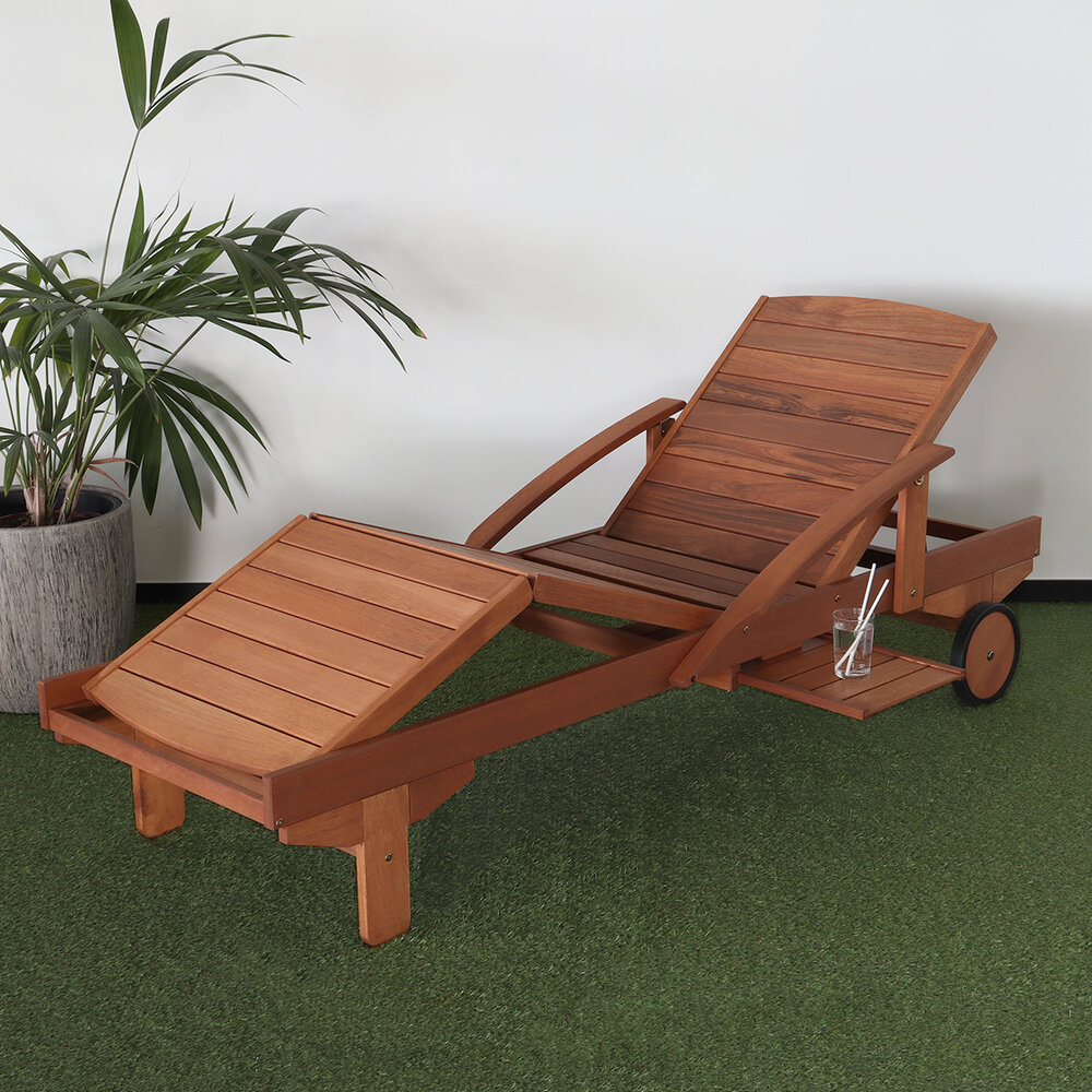Royale ligbed REKE ligstoel met kussen Royale ligbed REKE ligstoel met kussen