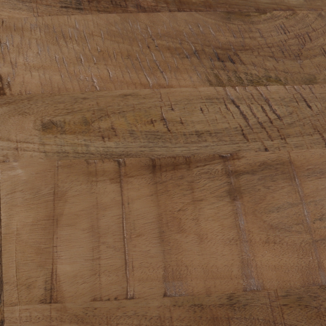 Lizzely Garden & Living Salontafel mangohout Danique 110cm industrieel duurzaam massief hout mango