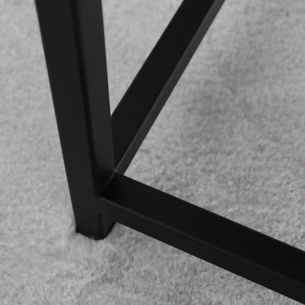 Salontafel mangohout Sunny 60cm industrieel mango