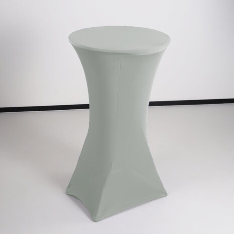 Lizzely Garden & Living Stretch rok grijs statafelrok statafel 60cm statafelhoes