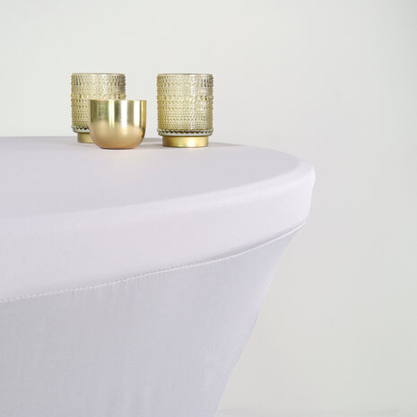 Lizzely Garden & Living Stretch rok grijs statafelrok statafel 80cm statafelhoes Lizzely Garden & Living Stretch rok grijs statafelrok statafel 80cm statafelhoes