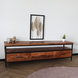 Lizzely Garden & Living TV meubel mangohout Glazy 160cm industrieel mango Lizzely Garden & Living TV meubel mangohout Glazy 160cm industrieel mango