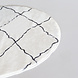 Lizzely Garden & Living Vloerkleed rond moroccan 180cm wit zwart perzisch oosters tapijt Lizzely Garden & Living Vloerkleed rond moroccan 180cm wit zwart perzisch oosters tapijt