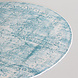 Lizzely Garden & Living Vloerkleed rond vintage 100cm wit donkerblauw perzisch oosters tapijt Lizzely Garden & Living Vloerkleed rond vintage 100cm wit donkerblauw perzisch oosters tapijt