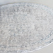 Lizzely Garden & Living Vloerkleed rond vintage 200cm wit dof blauw perzisch oosters tapijt Lizzely Garden & Living Vloerkleed rond vintage 200cm wit dof blauw perzisch oosters tapijt