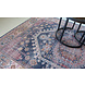 Lizzely Garden & Living Vloerkleed vintage 160x220cm rood blauw perzisch oosters tapijt Lizzely Garden & Living Vloerkleed vintage 160x220cm rood blauw perzisch oosters tapijt