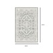 Lizzely Garden & Living Vloerkleed vintage 160x220cm wit grijs perzisch oosters tapijt Lizzely Garden & Living Vloerkleed vintage 160x220cm wit grijs perzisch oosters tapijt