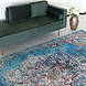 Lizzely Garden & Living Vloerkleed vintage 200x350cm blauw perzisch oosters tapijt Lizzely Garden & Living Vloerkleed vintage 200x350cm blauw perzisch oosters tapijt