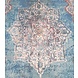 Lizzely Garden & Living Vloerkleed vintage 70x140cm blauw perzisch oosters tapijt Lizzely Garden & Living Vloerkleed vintage 70x140cm blauw perzisch oosters tapijt
