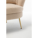 Lizzely Garden & Living Zitbank Belle 2 zits teddy beige bankstel 140cm stof incl. 2 kussens bank Lizzely Garden & Living Zitbank Belle 2 zits teddy beige bankstel 140cm stof incl. 2 kussens bank