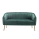 Lizzely Garden & Living Zitbank Joanne 2 zits velvet groen bankstel 140cm stof bank Lizzely Garden & Living Zitbank Joanne 2 zits velvet groen bankstel 140cm stof bank
