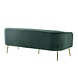 Lizzely Garden & Living Zitbank Joanne 3 zits velvet groen bankstel 180cm stof bank Lizzely Garden & Living Zitbank Joanne 3 zits velvet groen bankstel 180cm stof bank