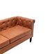 Lizzely Garden & Living Zitbank Chesterfield Nico 3 zits cognac 176cm bankstel Lizzely Garden & Living Zitbank Chesterfield Nico 3 zits cognac 176cm bankstel
