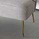 Lizzely Garden & Living Zitbank Rilaan 2 zits velvet lichtgrijs bankstel 130cm Lizzely Garden & Living Zitbank Rilaan 2 zits velvet lichtgrijs bankstel 130cm