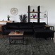 Lizzely Garden & Living Hoekbank design Lizza 270cm bank zwart loungebank zowel links als rechts bankstel Lizzely Garden & Living Hoekbank design Lizza 270cm bank zwart loungebank zowel links als rechts bankstel