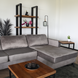 Lizzely Garden & Living Hoekbank Design Lizza 270cm bank grijs velvet loungebank zowel links als rechts bankstel Lizzely Garden & Living Hoekbank Design Lizza 270cm bank grijs velvet loungebank zowel links als rechts bankstel