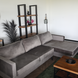 Lizzely Garden & Living Hoekbank Design Lizza 270cm bank grijs velvet loungebank zowel links als rechts bankstel Lizzely Garden & Living Hoekbank Design Lizza 270cm bank grijs velvet loungebank zowel links als rechts bankstel