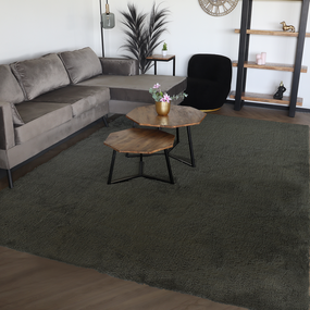 Lizzely Garden & Living Vloerkleed 230x340cm groen hoogpolig Avelyn fluffy vloerkleed Lizzely Garden & Living Vloerkleed 230x340cm groen hoogpolig Avelyn fluffy vloerkleed