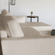 Lizzely Garden & Living Hoekbank design Lizza 270cm bank zand teddy loungebank zowel links als rechts bankstel Lizzely Garden & Living Hoekbank design Lizza 270cm bank zand teddy loungebank zowel links als rechts bankstel