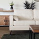 Lizzely Garden & Living Hoekbank design Lizza 270cm bank beige teddy loungebank zowel links als rechts bankstel Lizzely Garden & Living Hoekbank design Lizza 270cm bank beige teddy loungebank zowel links als rechts bankstel