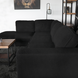 Lizzely Garden & Living Hoekbank design Puckerto 290cm bank teddy zwart hoek loungebank links bankstel Lizzely Garden & Living Hoekbank design Puckerto 290cm bank teddy zwart hoek loungebank links bankstel