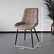 Lizzely Garden & Living Eetkamerstoel Lynn beige stof eetstoel Lizzely Garden & Living Eetkamerstoel Lynn beige stof eetstoel