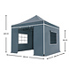 Lizzely Garden & Living Tweedekans model: Easy up 3x3m grijs luxe partytent opvouwbaar Lizzely Garden & Living Tweedekans model: Easy up 3x3m grijs luxe partytent opvouwbaar